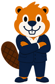 Mascotte CAST0R en costume